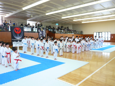 第47回和道会宮城県空手道選手権大会開会式